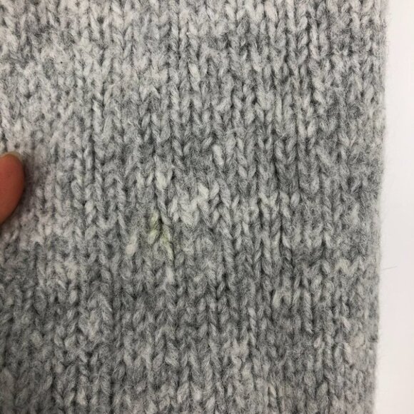 Golden by TNA grey ribbed knit long sleeve knit sweater  XXS - Picture 13 of 15